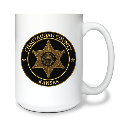 Chautauqau County Sheriffs Office/ Sedan PD Ceramic Mug - GKHfsg