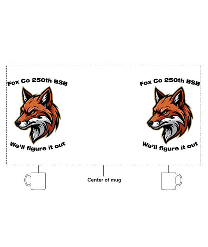Fox Co 250th BSB Fundraising Collection Ceramic Mug - 4Zu5ju