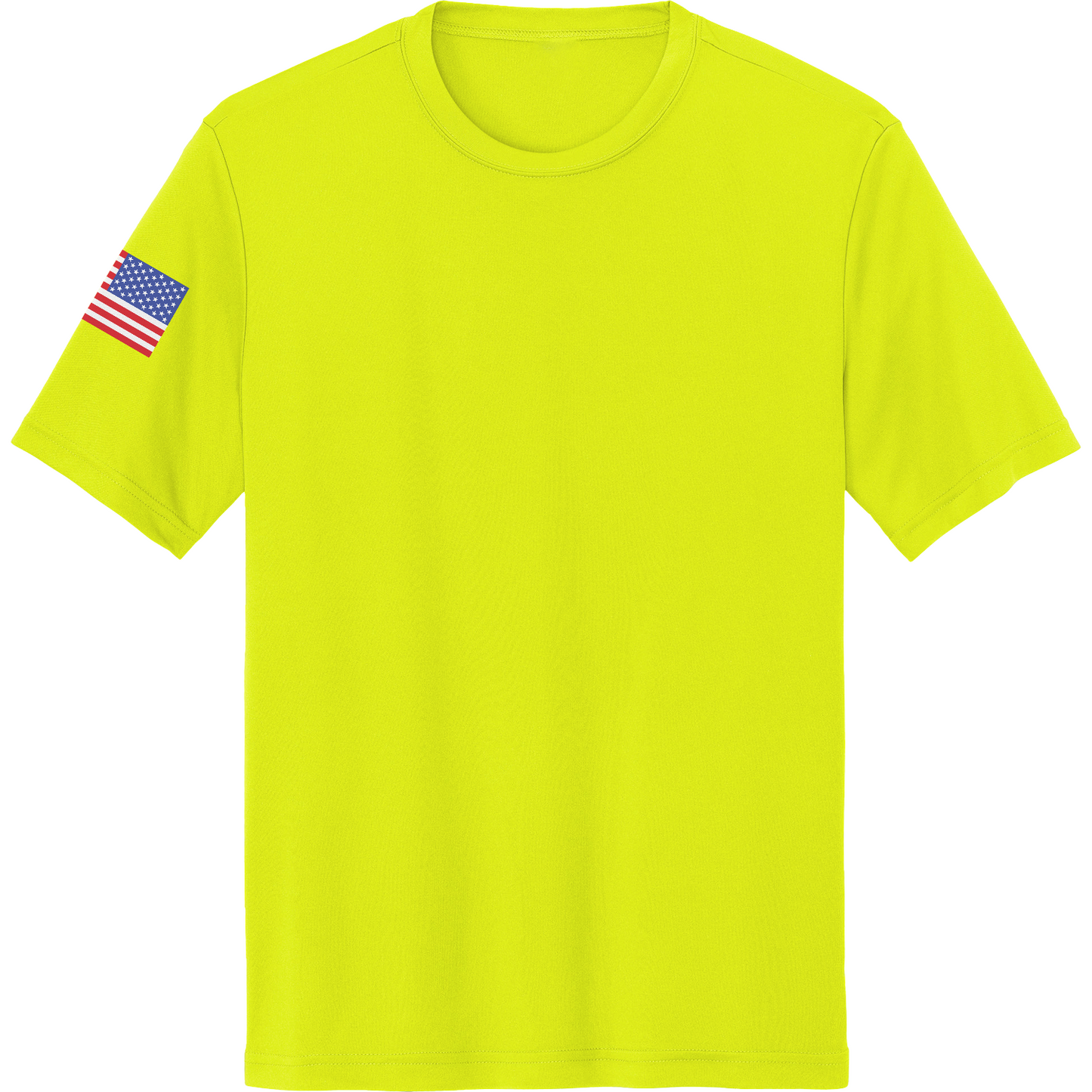 Emblem Basics Hi-Tech SS Performance Tee - Color Flag