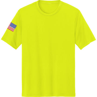 Emblem Basics Hi-Tech SS Performance Tee - Color Flag