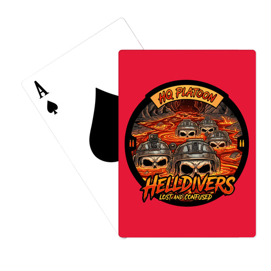 HQ Platoon Playing Cards - pR5Nvh