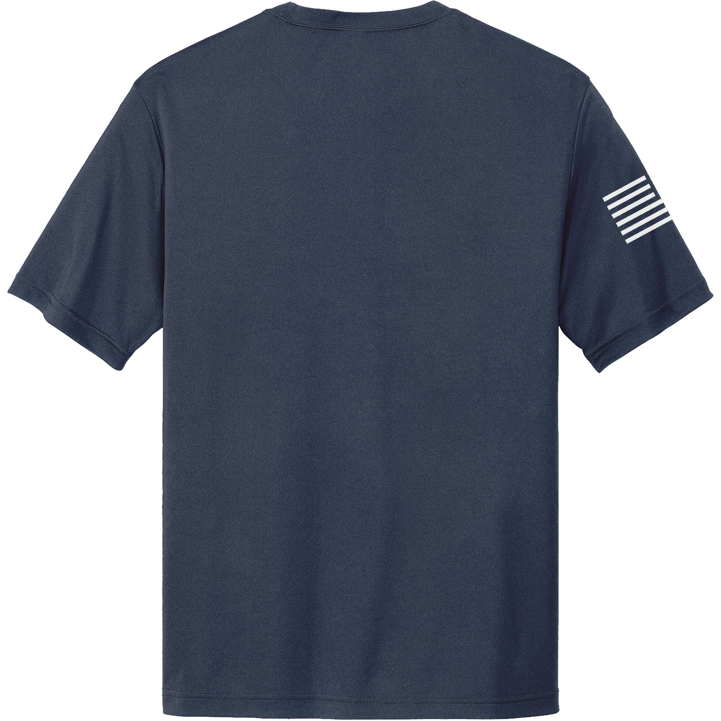 Emblem Basics Hi-Tech SS Performance Tee - White Flag