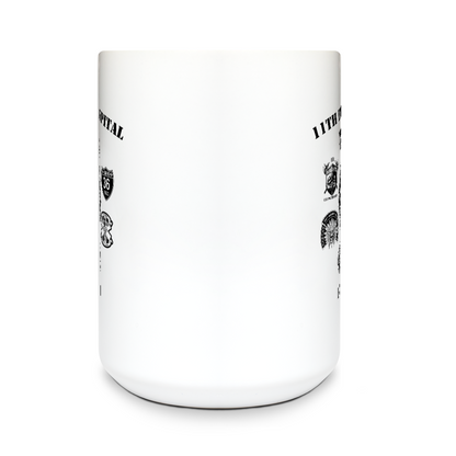11th Field Hospital 15 oz White Ceramic Mug - yrYfTG