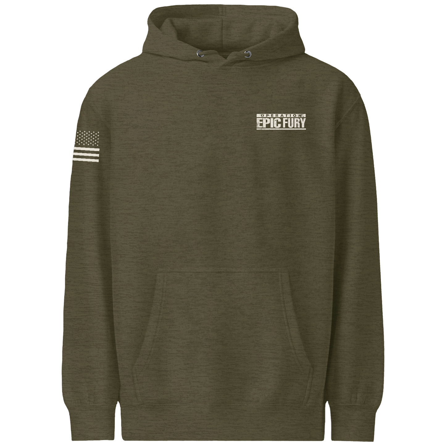 Operation Epic Fury Comfort Unisex Hooded Sweatshirt - Plane