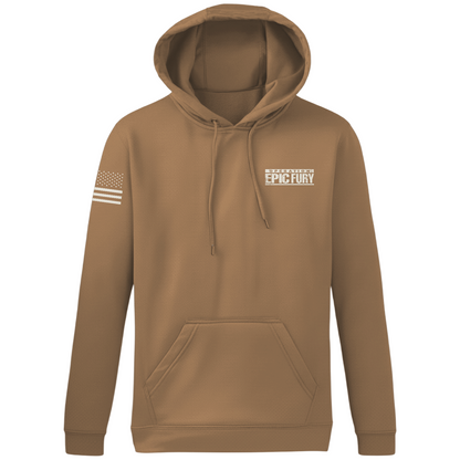 Operation Epic Fury Hi-Tech Performance Hoodie - Stealth