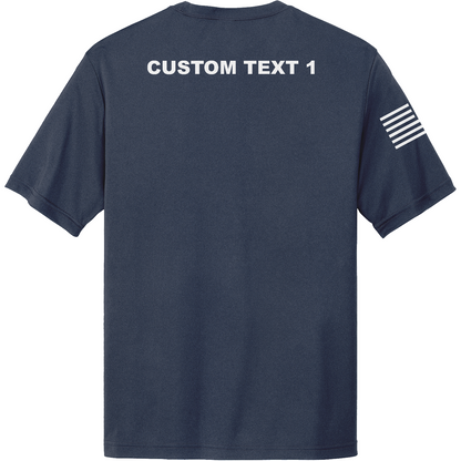TEST CUSTOM Operation Epic Fury Hi-Tech SS Performance Tee - Blueprint