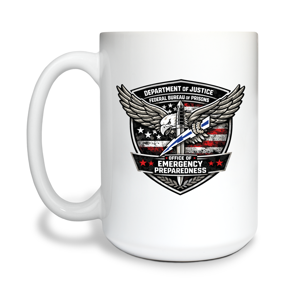 Office of Emergency Preparedness 15 oz White Ceramic Mug - L7ZmXm