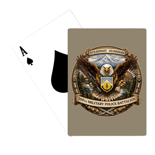 390th MP BN HHD Playing Cards - 9K3PzJ