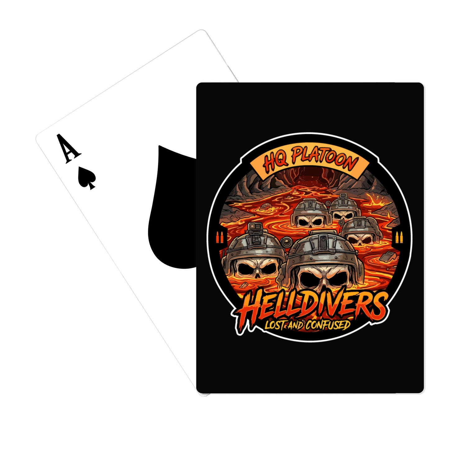 HQ Platoon Playing Cards - zCxJP6