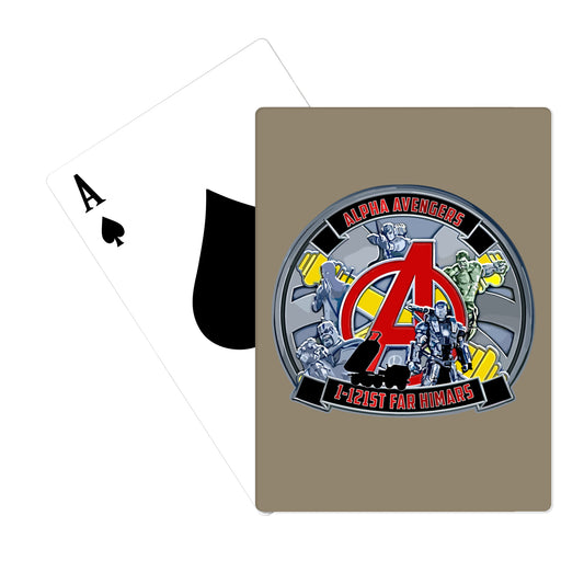 Alpha 1-121 Playing Cards - U6ajjg