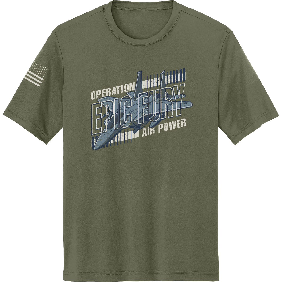 CUSTOM Operation Epic Fury Hi-Tech SS Performance Tee - Strike