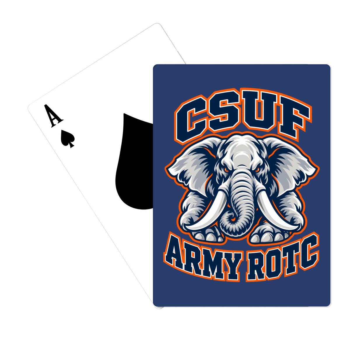 Cal State Fullerton Army ROTC Playing Cards - 9kYVbg