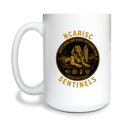 North Central Army Reserve Intelligence Support Center (NCARISC) Fundraising Collection 15 oz White Ceramic Mug - 79W49K