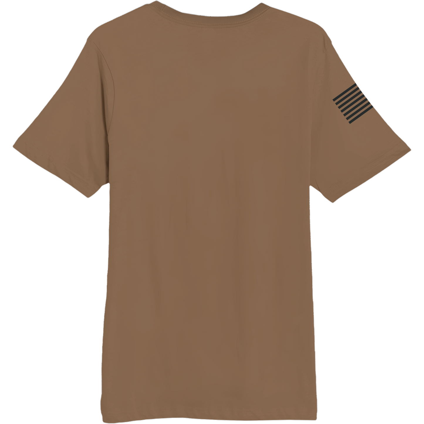 Emblem Basics Comfort Unisex Cotton SS Tee - Black Flag