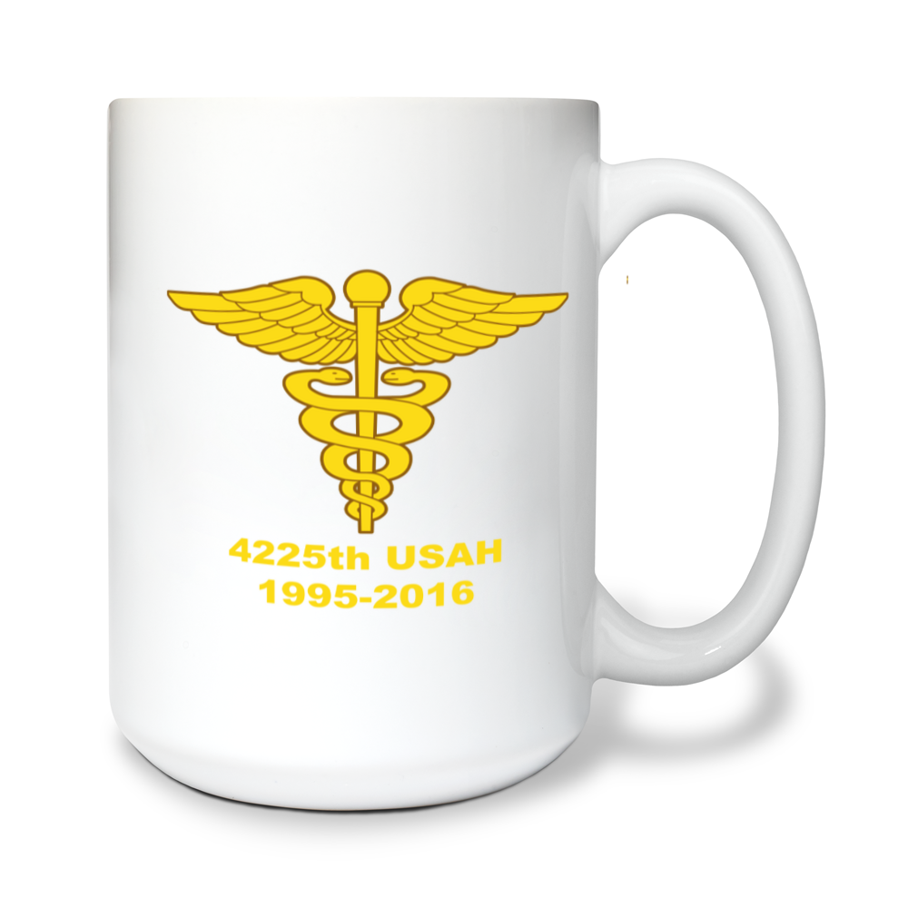 4225 USAH 15 oz White Ceramic Mug - V4hSEZ