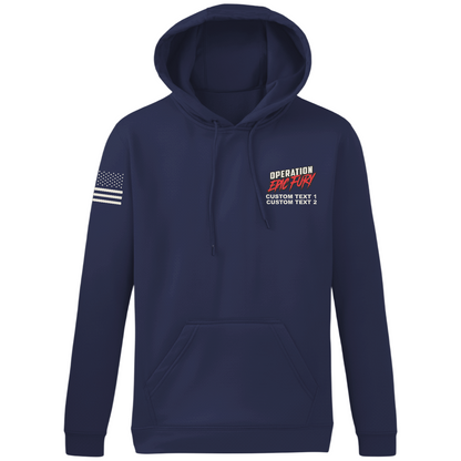 CUSTOM Operation Epic Fury Hi-Tech Performance Hoodie - Flag