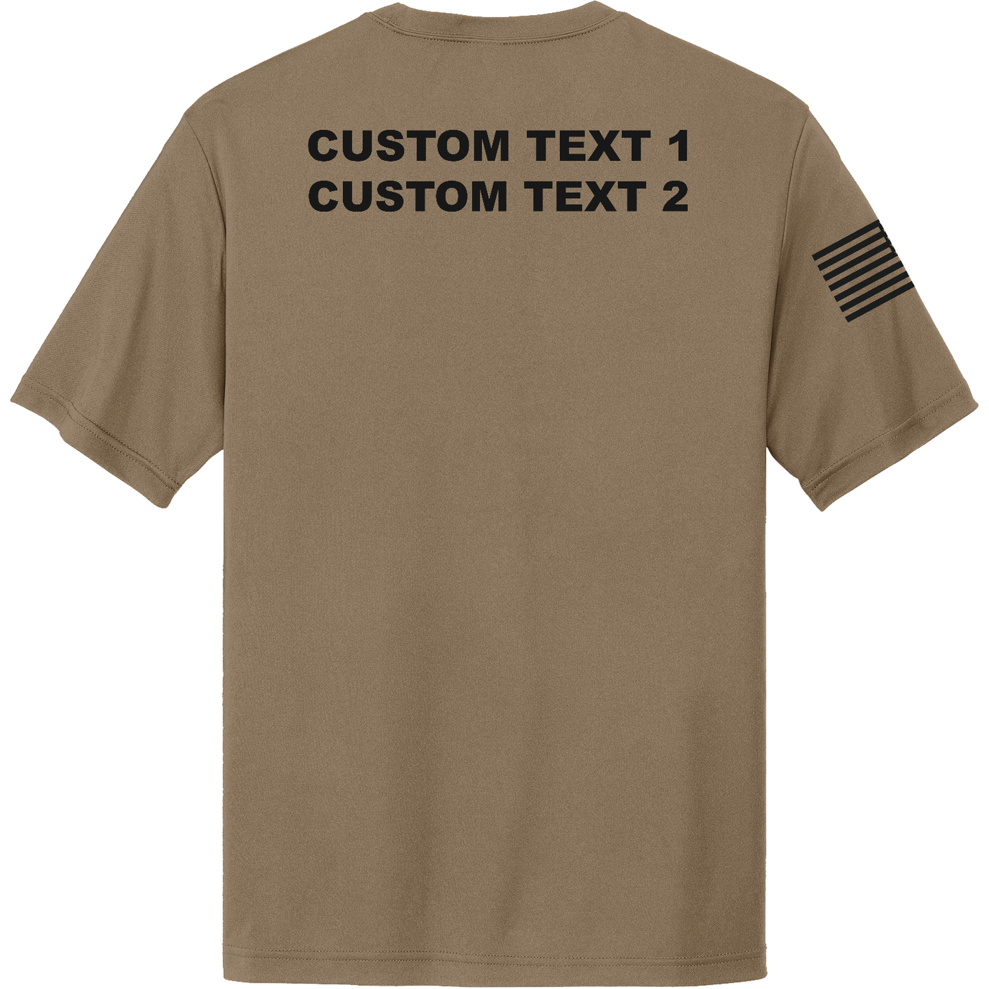 CUSTOM Operation Epic Fury Hi-Tech SS Performance Tee - Eagle Flag