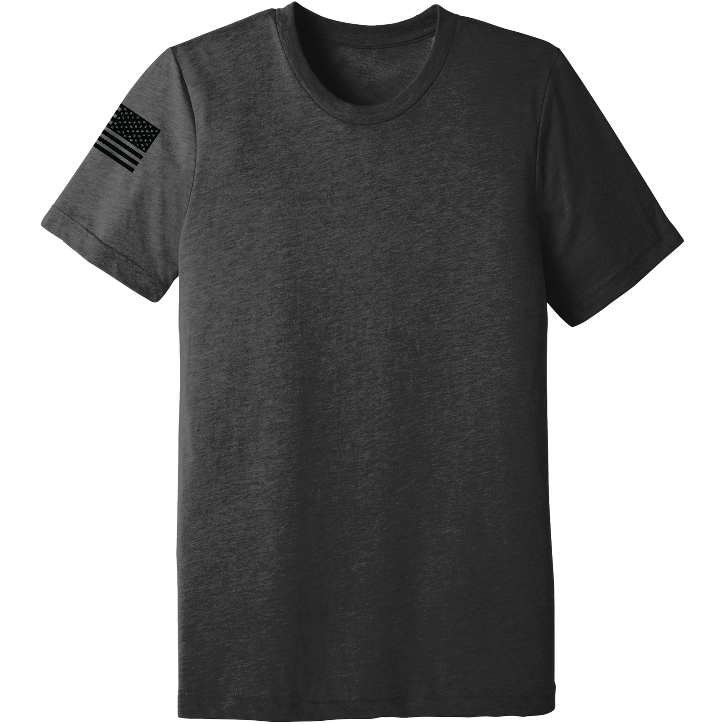 Emblem Basics Comfort Unisex Triblend SS Tee - Black Flag