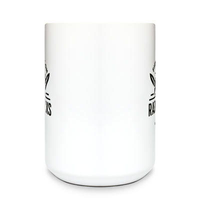 1st PLT, B CO 15 oz White Ceramic Mug - 82kycD