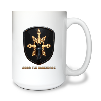 206th Theater Liaison Detachment 15 oz White Ceramic Mug - Cq76jp