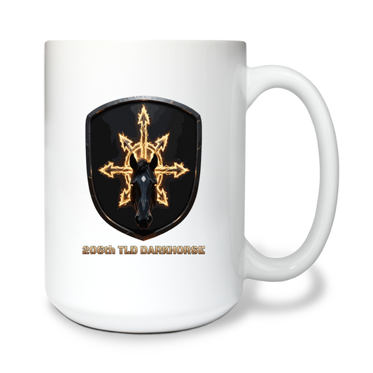 206th Theater Liaison Detachment 15 oz White Ceramic Mug - Cq76jp