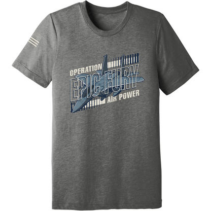 CUSTOM Operation Epic Fury Comfort Unisex Triblend SS Tee - Strike