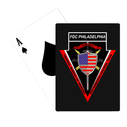 FDC Philadelphia DCT Playing Cards - taxy8W