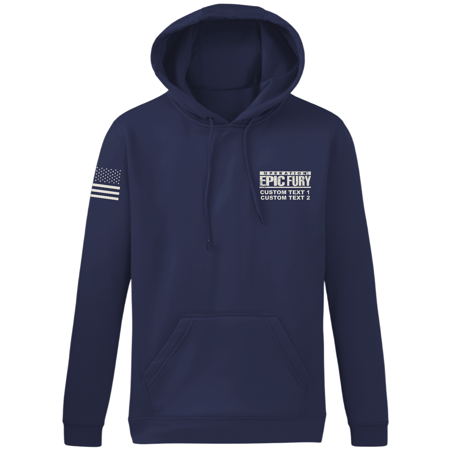CUSTOM Operation Epic Fury Hi-Tech Performance Hoodie - Plane