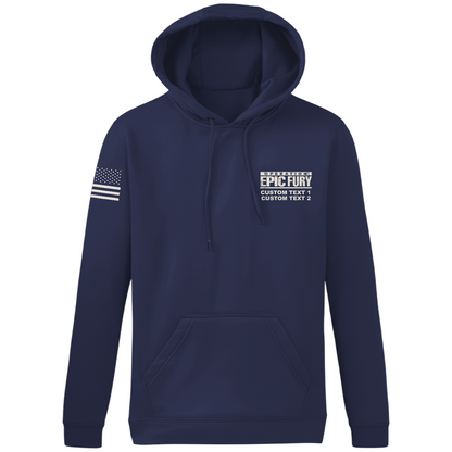CUSTOM Operation Epic Fury Hi-Tech Performance Hoodie - Plane