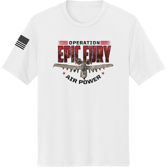 CUSTOM Operation Epic Fury Hi-Tech SS Performance Tee - Thunder