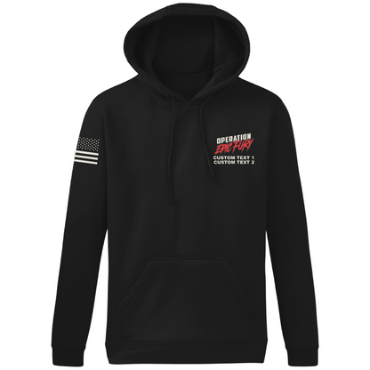 CUSTOM Operation Epic Fury Hi-Tech Performance Hoodie - Flag