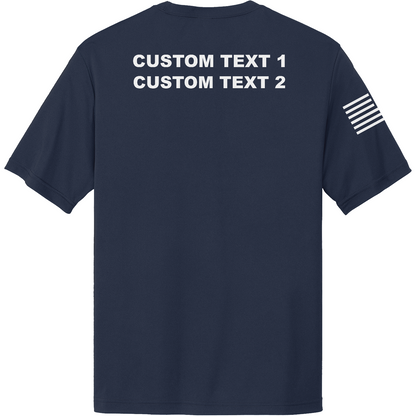 CUSTOM Operation Epic Fury Hi-Tech SS Performance Tee - Blueprint