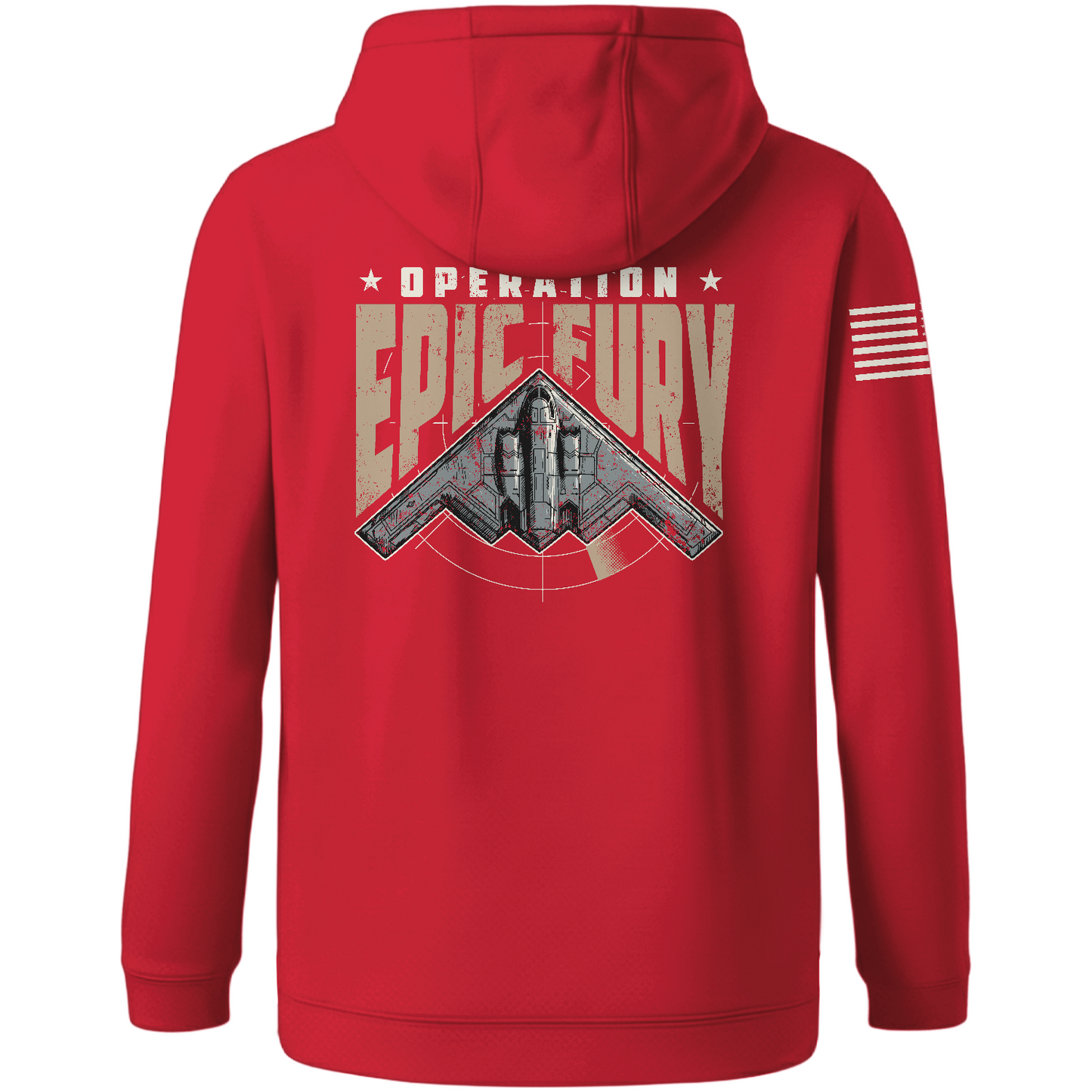 CUSTOM Operation Epic Fury Hi-Tech Performance Hoodie - Stealth