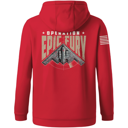 CUSTOM Operation Epic Fury Hi-Tech Performance Hoodie - Stealth