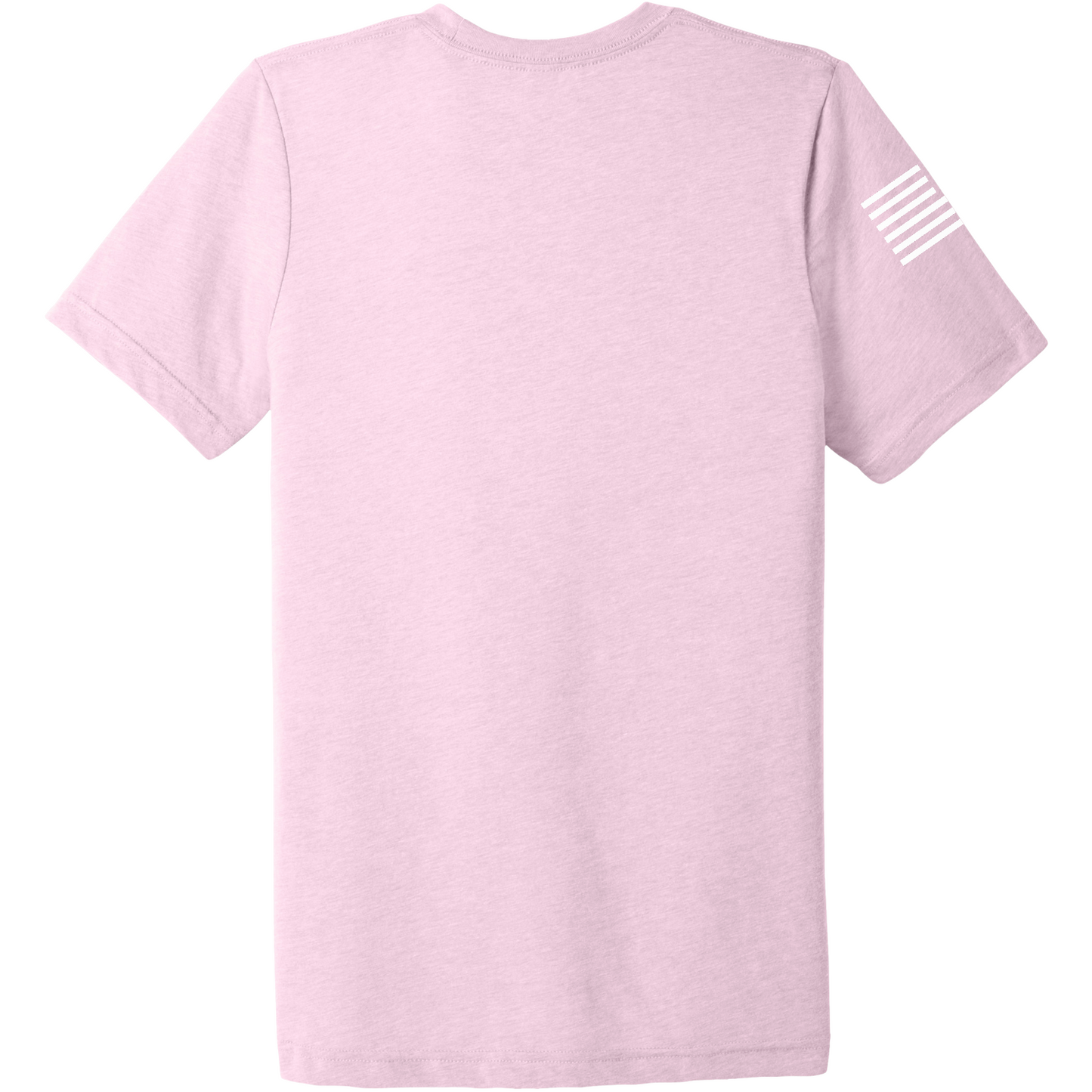 Emblem Basics Comfort Unisex Triblend SS Tee - White Flag