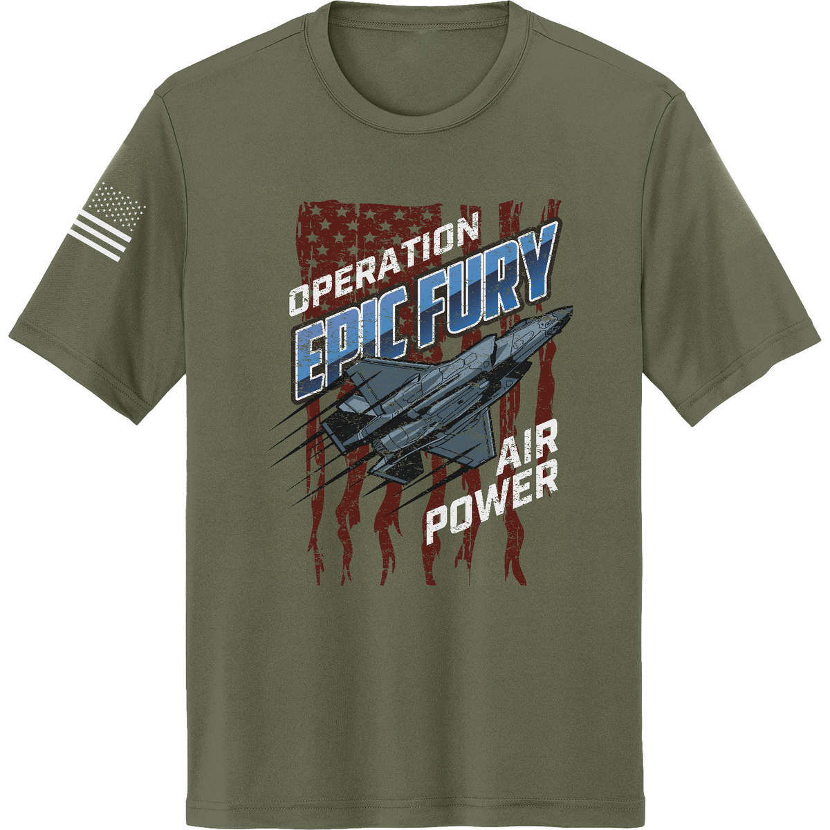 CUSTOM Operation Epic Fury Hi-Tech SS Performance Tee - Stealth