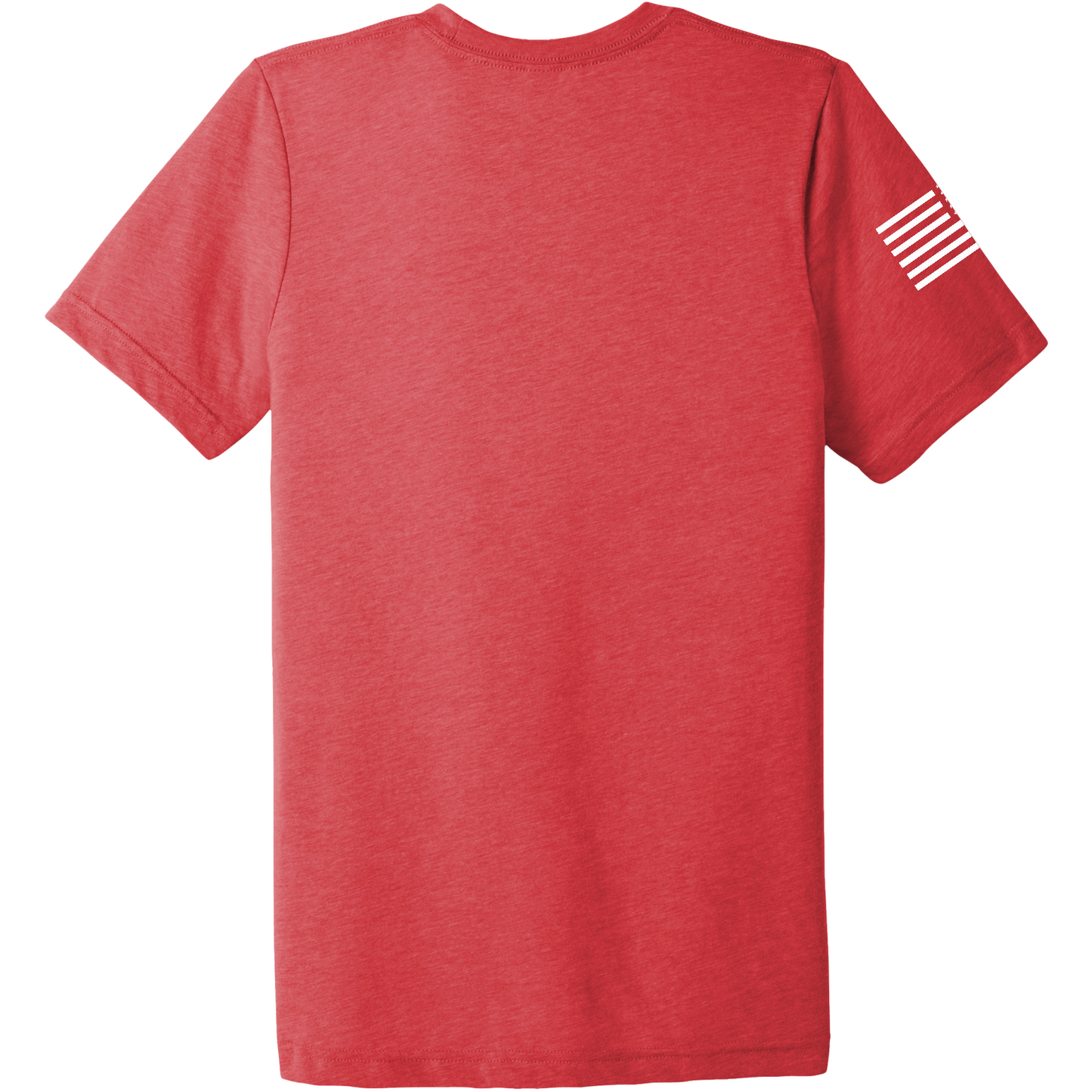 Emblem Basics Comfort Unisex Triblend SS Tee - White Flag