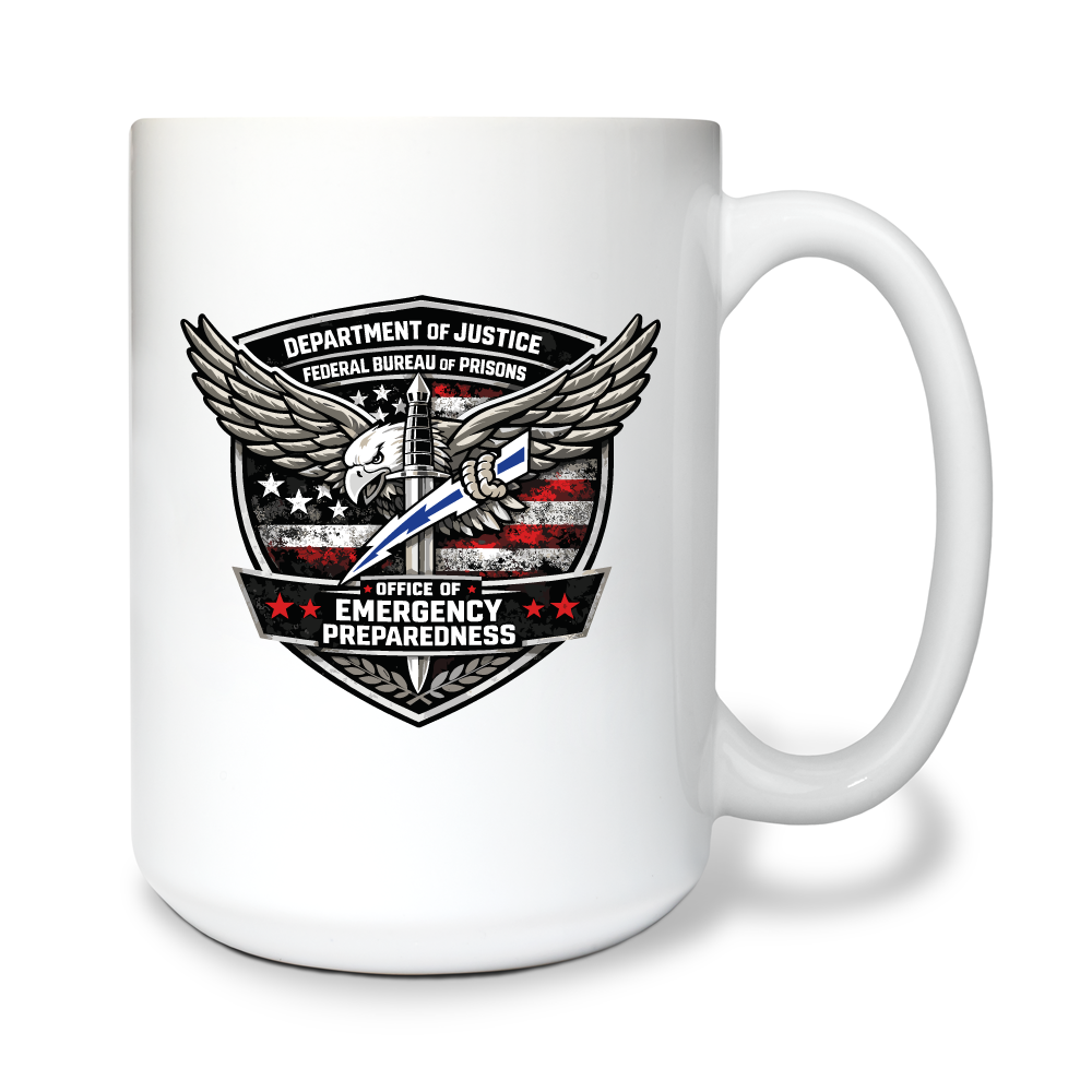Office of Emergency Preparedness 15 oz White Ceramic Mug - L7ZmXm