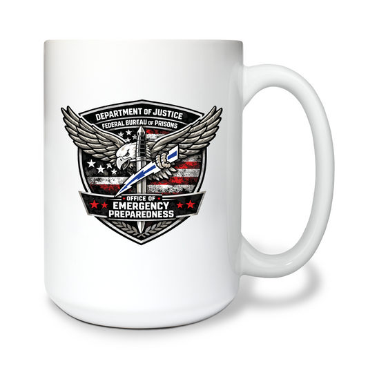 Office of Emergency Preparedness 15 oz White Ceramic Mug - L7ZmXm