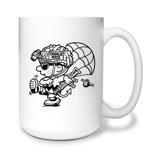 C Co 1-508 PIR, 3 BCT, 82nd ABD Fundraising Collection 15 oz White Ceramic Mug - KPMst8