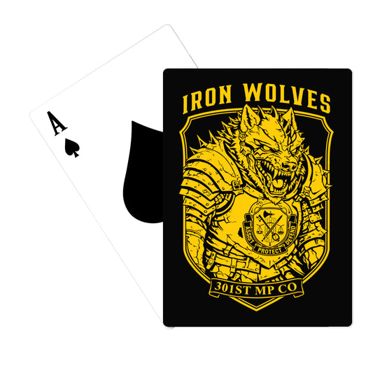 1st PLT, 301st MP CO Playing Cards - 5y98kF