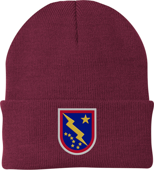 HHBN, 11th Airborne Division Embroidered Beanie - JEKUGN