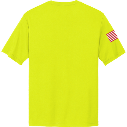 Emblem Basics Hi-Tech SS Performance Tee - Color Flag