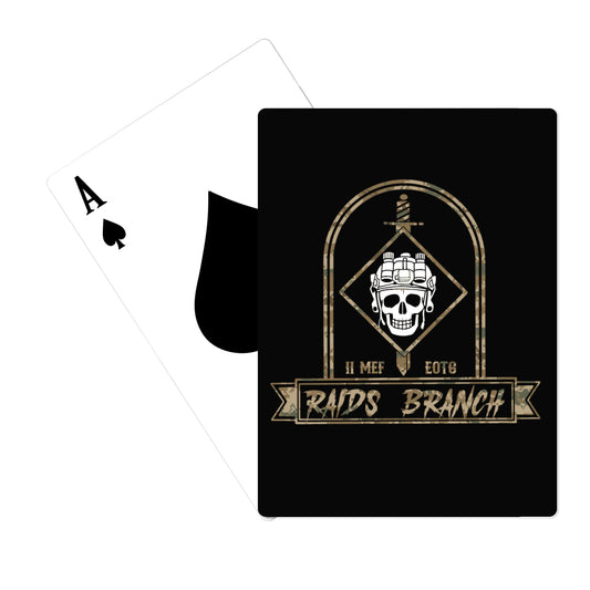 II MEF EOTG, Amphibious Raids Branch Playing Cards - KcC9aY