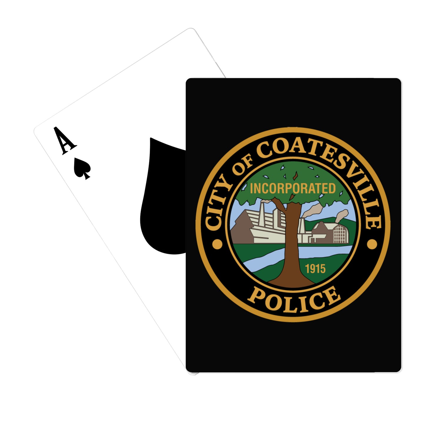City of Coatesville Police Department Playing Cards - JLjZa3