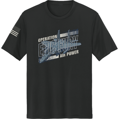 CUSTOM Operation Epic Fury Hi-Tech SS Performance Tee - Strike