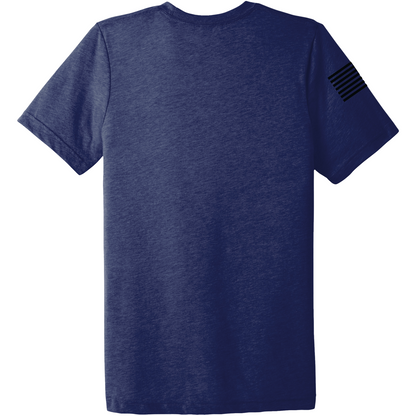 Emblem Basics Comfort Unisex Triblend SS Tee - Black Flag