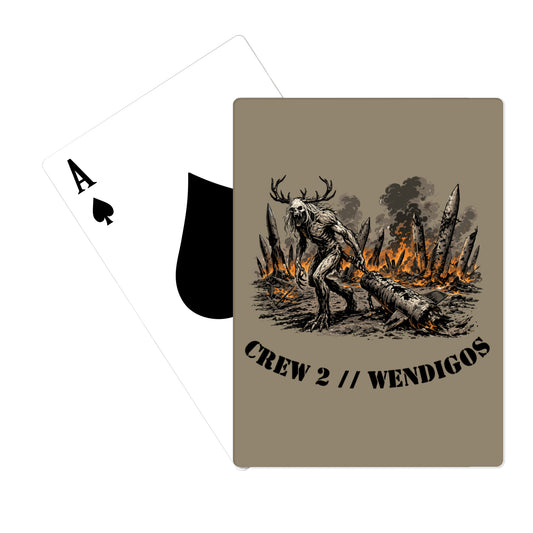 Crew 2 // Wendigos Playing Cards - WFYOO9