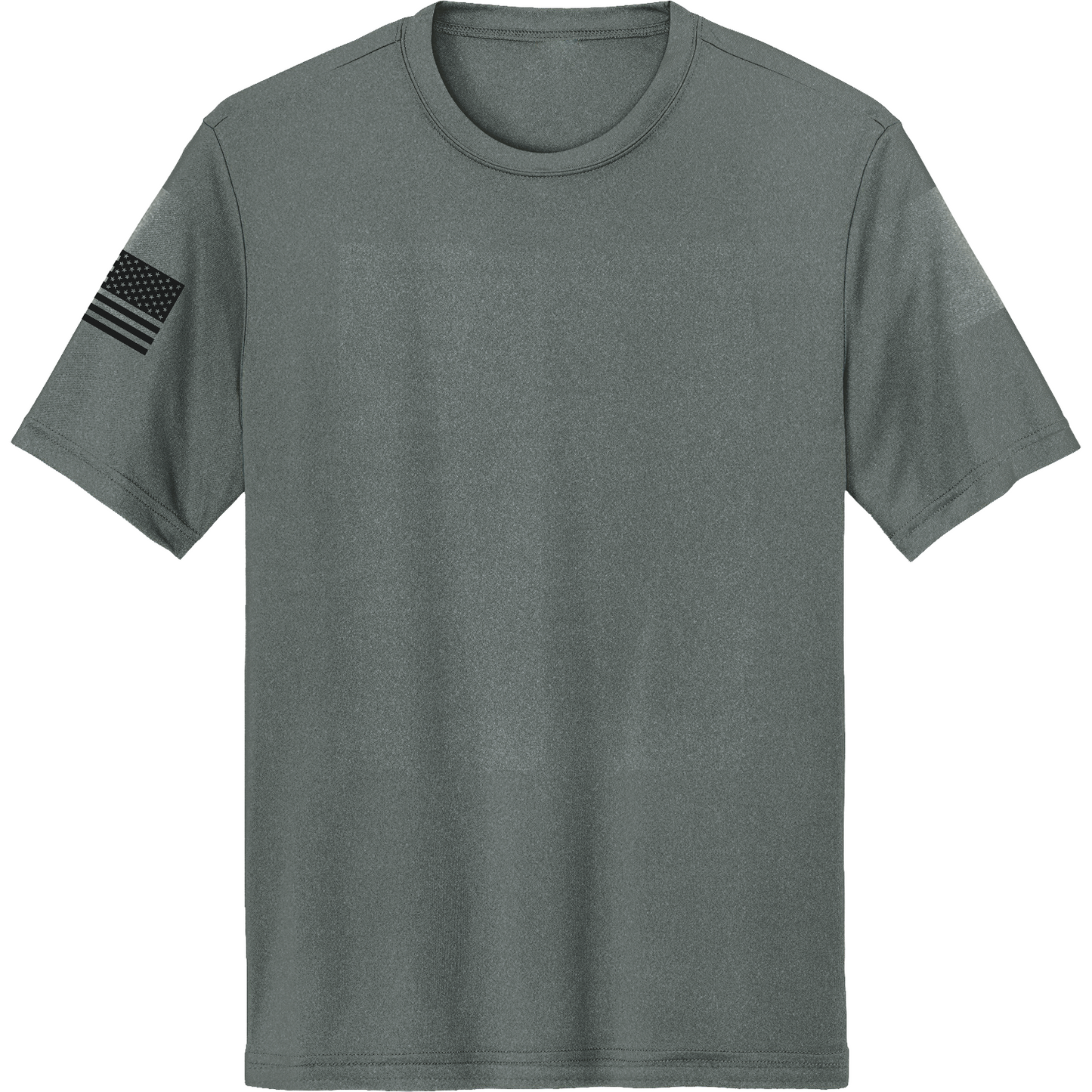 Emblem Basics Hi-Tech SS Performance Tee - Black Flag