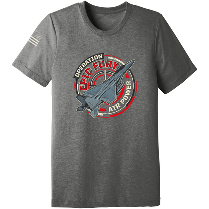 CUSTOM Operation Epic Fury Comfort Unisex Triblend SS Tee - Launch